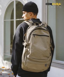 WASHED CORDURA 28L BACKPACK - BEIGE