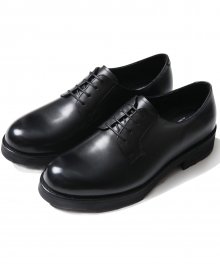 M#1672 cowhide black derby shoes (1cm 키높이)