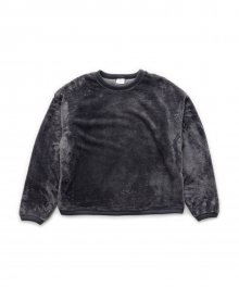 Boa Fleece Sweat Shirts (Charcoal)