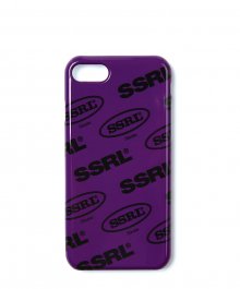 mix logo hard case / purple