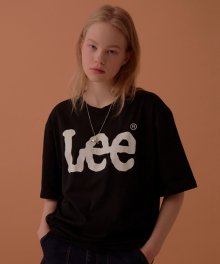 빅 로고 반팔티 BIG LOGO HALF TEE-BLACK/WHITE