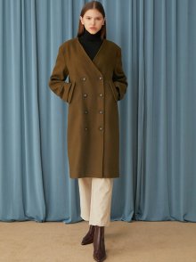 TWO WAY WOOL COAT_KHAKI