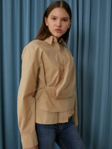 TWO WAY SHIRT_BEIGE