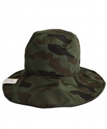 [unisex]MILITARY REVERSIBLE KHAKI BUCKET HAT