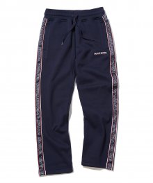 LOGO TAPE TRAINING PANTS (NAVY) [GTP007G43NA]