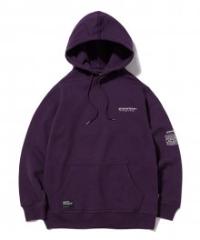 UNFORGETTABLE BACK PATCH HOODIE (PURPLE) [GHD012G43PU]