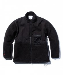 Matt Polartec Bear Jacket Black
