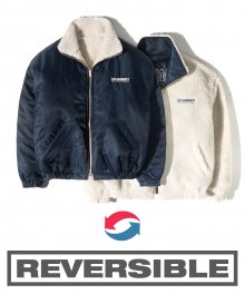 HT Fleece Reversible JK (Navy)