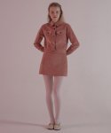 글래헤우그(GLAHEUG) velvettin skirt_pink
