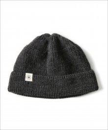 RML Rawfit Lambswool Watchcap Chacoal