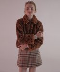 글래헤우그(GLAHEUG) boa fur jacket_brown