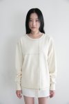 LAPPED LONG SLEEVE NATURAL