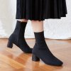 (SY)_Monday sock boots_Black (W)