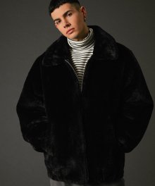 faux fur Szipup jacket black
