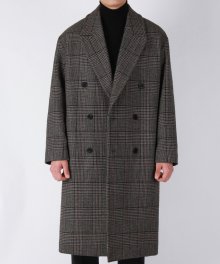 M#1688 tom wool double glen check coat