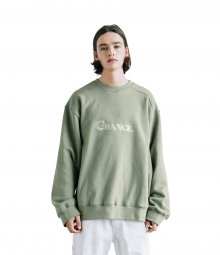 CHANCE SWEATSHIRT(Olive/기모)