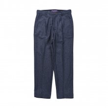18FW WOOL PARTY PANTS NAVY