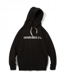 og logo sweat hoodie black