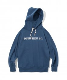 og logo sweat hoodie blue