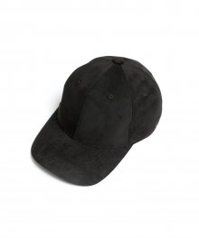 [IN SILENCE X GEAR3] ULTRA SUEDE BALL CAP (black)