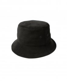 [IN SILENCE X GEAR3] ULTRA SUEDE BUCKET HAT (black)