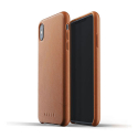 무쪼(MUJJO) Full Leather Case for iPhone Xs  Max - Tan