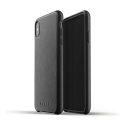 무쪼(MUJJO) Full Leather Case for iPhone Xs  Max - Black