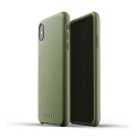 무쪼(MUJJO) Full Leather Case for iPhone Xs  Max - Olive