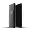 무쪼(MUJJO) Full Leather Wallet Case for iPhone Xr - Black