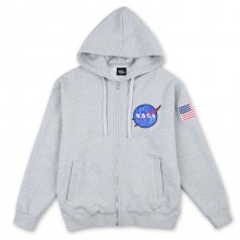 [기모] NASA Wappen Hoodie Zip-Up (SF2TZU051MG)