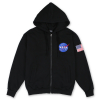 [기모] NASA Wappen Hoodie Zip-Up (SF2TZU051BK)