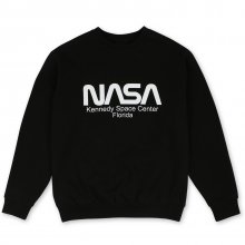 [기모] NASA Print Crewneck (SF2TSU852BK)