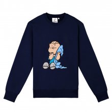 [FW18 Peanuts] Peanuts Sweatshirts(Navy)