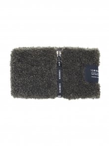 BOUCLE NECK WARMER (CHARCOAL)