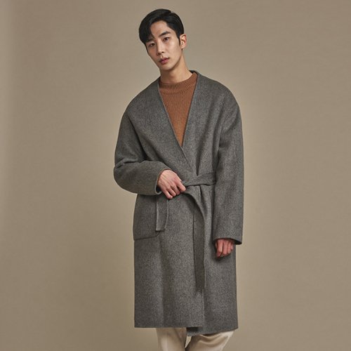 올앤드(ALLAND) 남성 핸드메이드 라운지 코트LMCTH4707-196 - 174,900 | 무신사 스토어