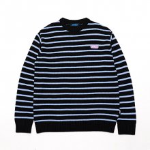 AMES STRIPE KNIT / BK