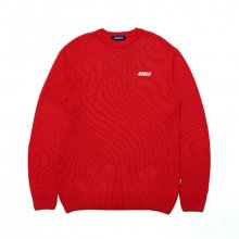 BASIC LOGO KNIT / RD