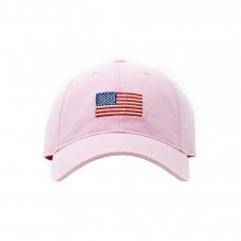 Adult`s Hats Flag on Light Pink