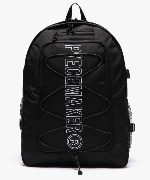 피스메이커(piecemaker) STRING SQUARE BACKPACK (BLACK)3M SCOTCH LIGHT