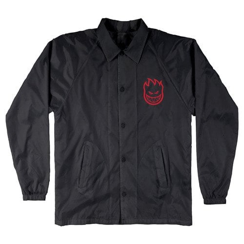 스핏파이어(spitfire) BIGHEAD DOUBLE COACH JACKET - BLACK/RED