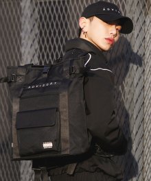 Buckle Multi Bag- Black