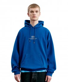 LIFUL MINI OVAL HOODIE blue