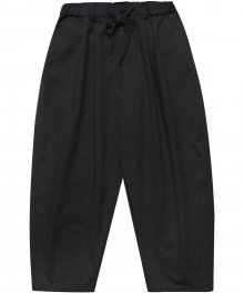 M#1700 daily banding wide pants (black)