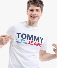 [남성] 코튼 로고 반소매 티셔츠 TJMT1KOE27A0 N00