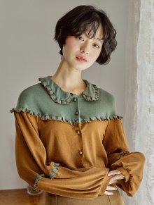 ROCOCO KNIT BLOUSE _ MINT