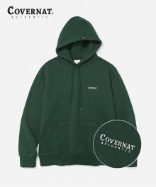 SMALL AUTHENTIC LOGO HOODIE GREEN