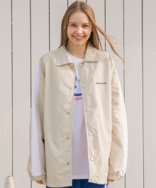 EASY COACH JACKET_BEIGE