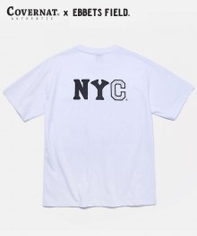 COVERNAT x EFF S/S NYC TEE WHITE