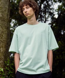 Pigment Relaxed Short Sleeve Tee - Mint