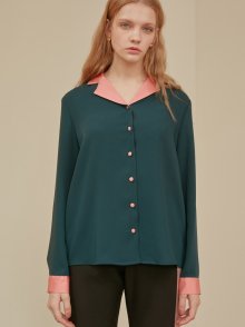 SATIN COLOR SHIRTS_GREEN